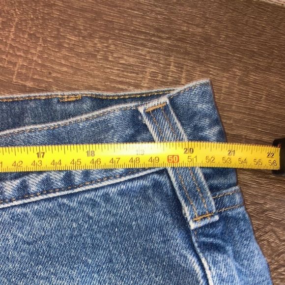 Vtg Mens Carhartt Relaxed Fit Blue Jeans Size 42x34 - Picture 9 of 14